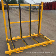 Heavy Duty Metal Single Sided L Frame Glass Transport Rack.